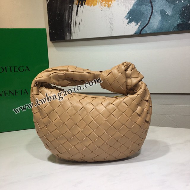 Bottega veneta高端女包 98080 寶緹嘉小號羊皮手工編織女包 BV爆款jodie新版本2代編織打結圓形hobo包  gxz1141